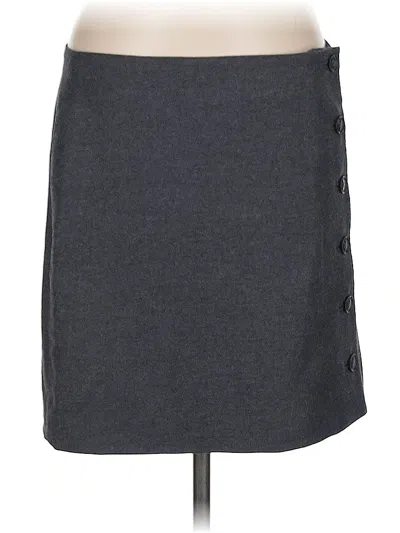 Pre-owned Banana Republic Casual Skirt In Gray