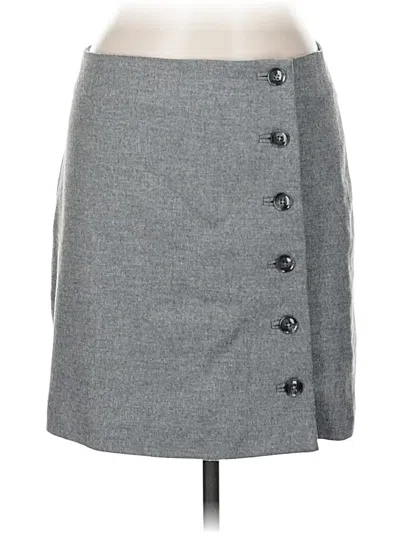 Pre-owned Banana Republic Casual Skirt In Gray
