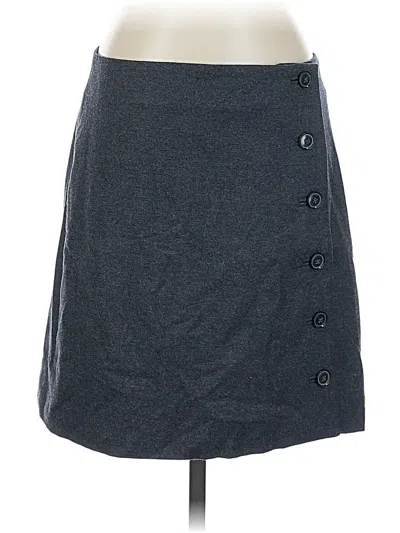 Pre-owned Banana Republic Casual Skirt In Gray