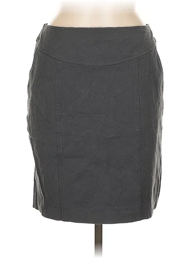 Pre-owned Banana Republic Casual Skirt In Gray