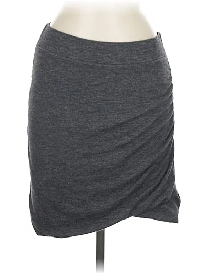 Pre-owned Banana Republic Casual Skirt In Gray