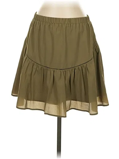 Pre-owned Banana Republic Casual Skirt In Green