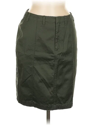 Pre-owned Banana Republic Casual Skirt In Green