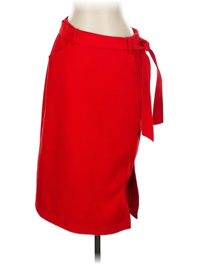 Pre-owned Banana Republic Casual Skirt In Red