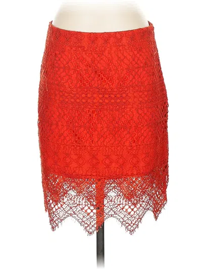 Pre-owned Banana Republic Casual Skirt In Red