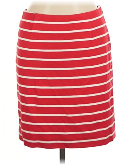 Banana Republic Casual Skirt In Red