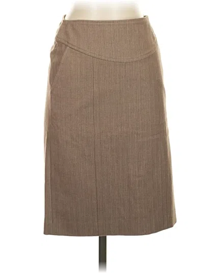 Pre-owned Banana Republic Casual Skirt In Tan
