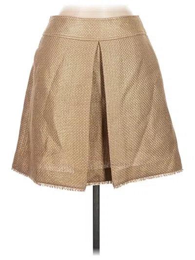 Pre-owned Banana Republic Casual Skirt In Tan