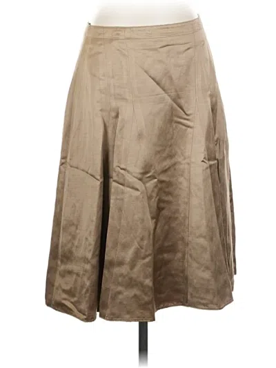 Pre-owned Banana Republic Casual Skirt In Tan