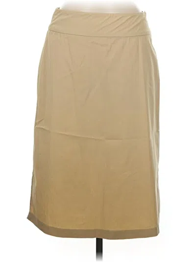 Pre-owned Banana Republic Casual Skirt In Tan