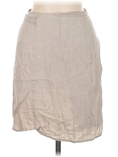 Pre-owned Banana Republic Casual Skirt In Tan