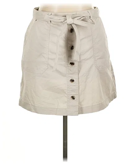 Pre-owned Banana Republic Casual Skirt In Tan