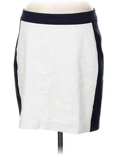 Pre-owned Banana Republic Casual Skirt In White