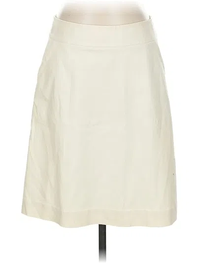 Pre-owned Banana Republic Casual Skirt In White