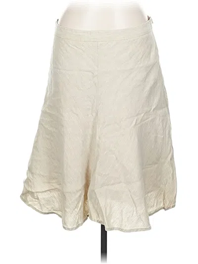 Pre-owned Banana Republic Casual Skirt In White