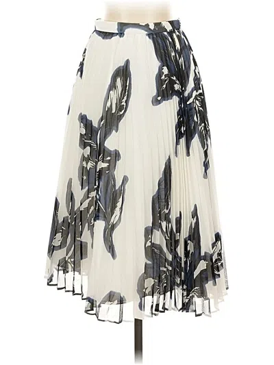 Pre-owned Banana Republic Casual Skirt In White