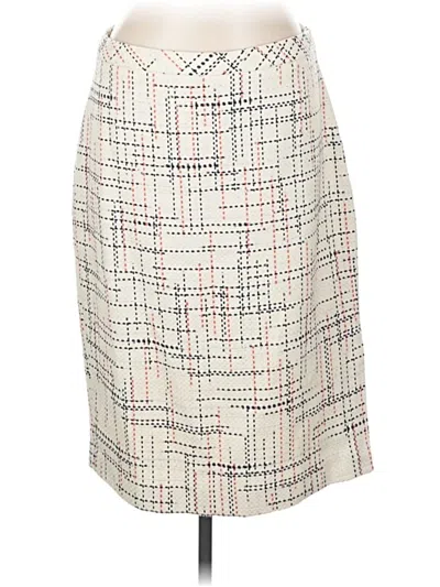 Pre-owned Banana Republic Casual Skirt In White