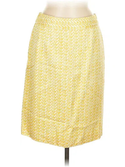 Pre-owned Banana Republic Casual Skirt In Yellow
