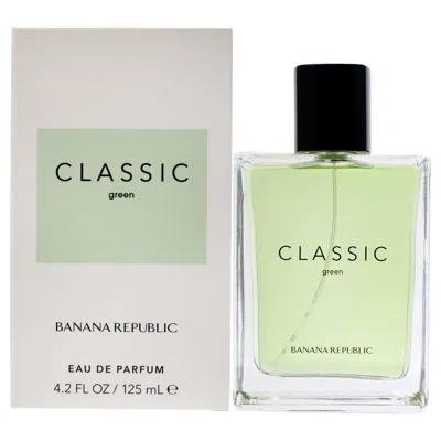 Banana Republic Classic Green By  For Unisex - 4.2 oz Edp Spray In Yellow/green/orange
