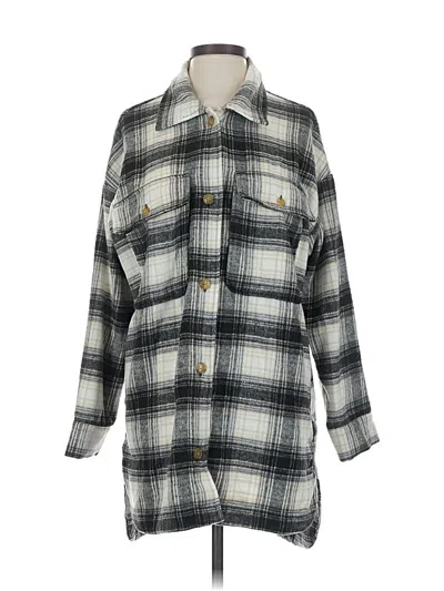 Pre-owned Banana Republic Coat In Gray