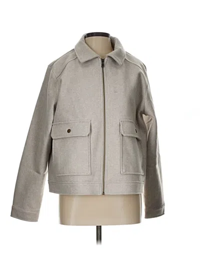 Pre-owned Banana Republic Coat In Gray