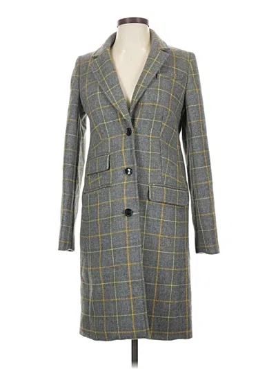 Pre-owned Banana Republic Coat In Gray