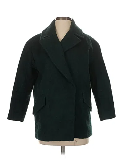 Pre-owned Banana Republic Coat In Green