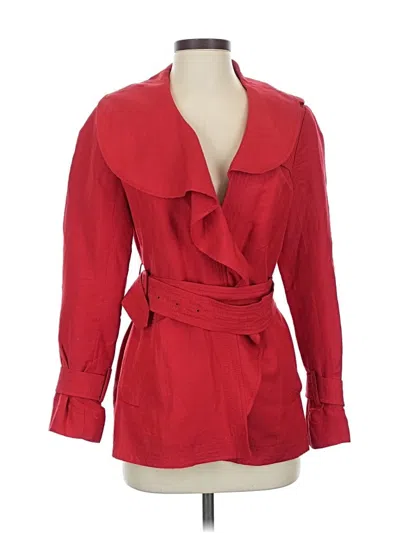 Pre-owned Banana Republic Coat In Red