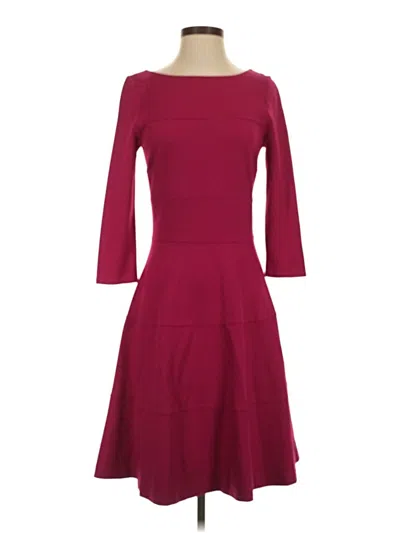 Pre-owned Banana Republic Cocktail Dress In Burgundy