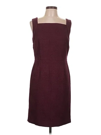 Banana Republic Cocktail Dress In Burgundy