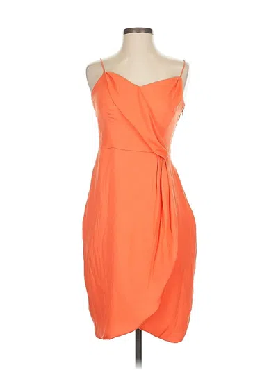 Pre-owned Banana Republic Cocktail Dress In Orange