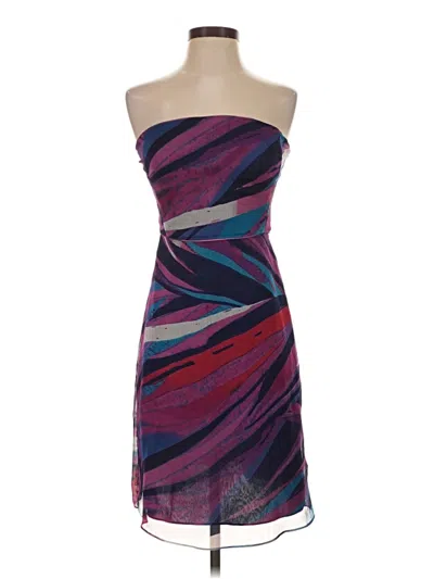 Pre-owned Banana Republic Cocktail Dress In Purple