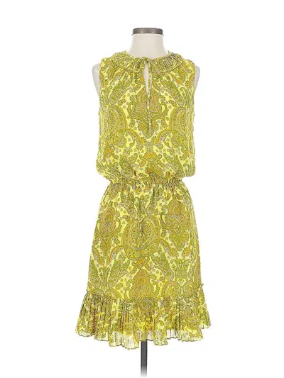 Pre-owned Banana Republic Cocktail Dress In Yellow