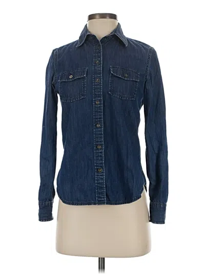 Pre-owned Banana Republic Denim Jacket In Blue