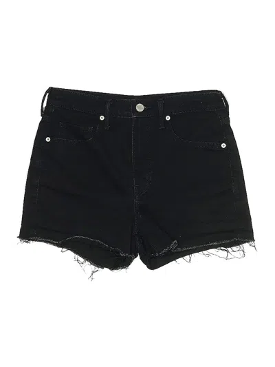 Pre-owned Banana Republic Denim Shorts In Black