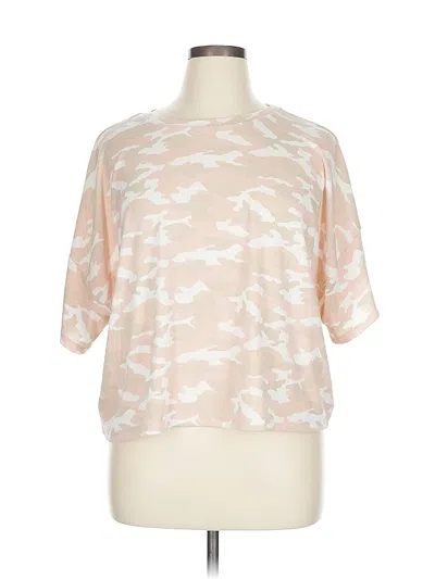 Pre-owned Banana Republic Factory Store 3/4 Sleeve T-shirt In Pink