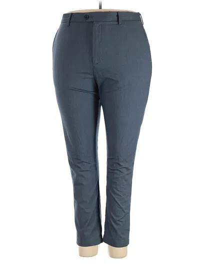 Pre-owned Banana Republic Factory Store Active Pants In Blue