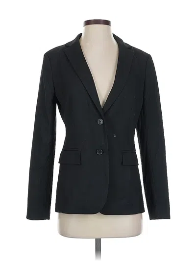Pre-owned Banana Republic Factory Store Blazer Jacket In Black