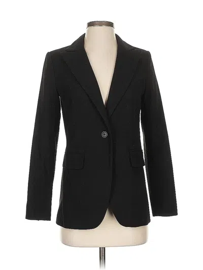 Pre-owned Banana Republic Factory Store Blazer Jacket In Black