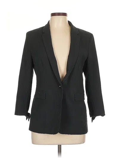 Pre-owned Banana Republic Factory Store Blazer Jacket In Black