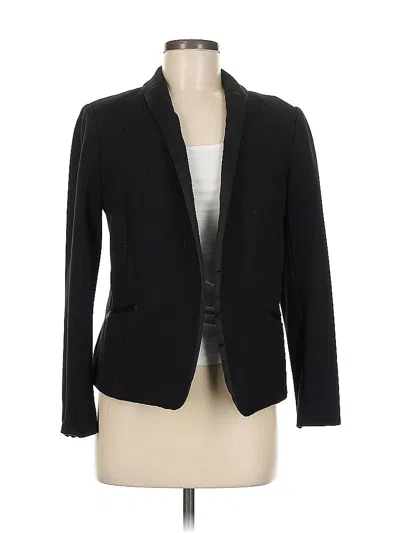 Pre-owned Banana Republic Factory Store Blazer Jacket In Black