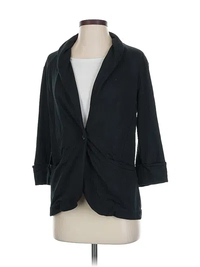Pre-owned Banana Republic Factory Store Blazer Jacket In Black