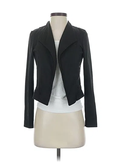Pre-owned Banana Republic Factory Store Blazer Jacket In Black