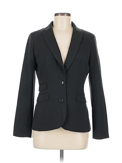 Pre-owned Banana Republic Factory Store Blazer Jacket In Black