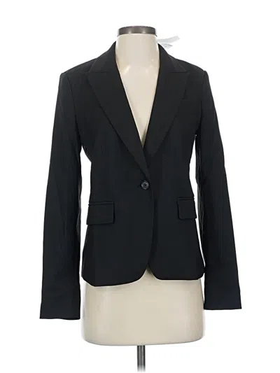 Pre-owned Banana Republic Factory Store Blazer Jacket In Black