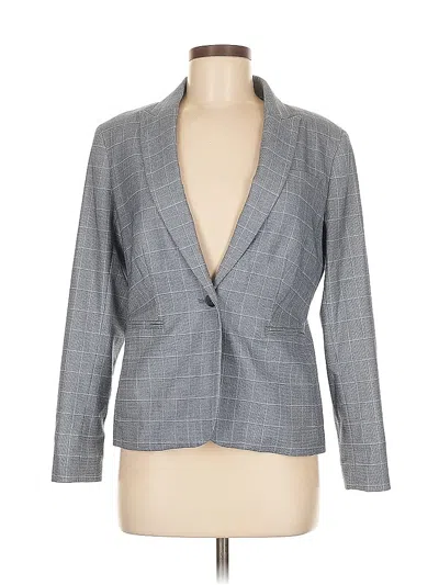 Pre-owned Banana Republic Factory Store Blazer Jacket In Blue