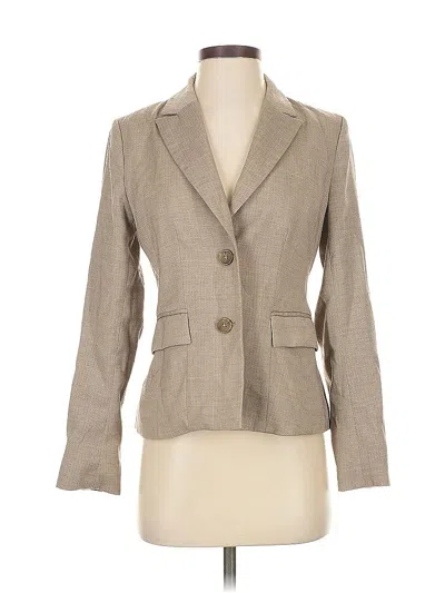 Pre-owned Banana Republic Factory Store Blazer Jacket In Brown