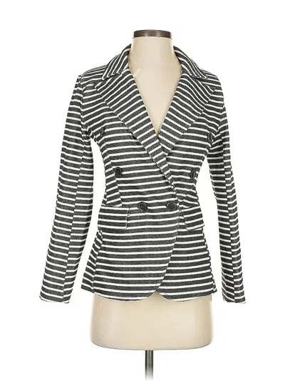 Pre-owned Banana Republic Factory Store Blazer Jacket In Gray