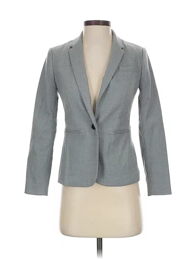 Pre-owned Banana Republic Factory Store Blazer Jacket In Gray