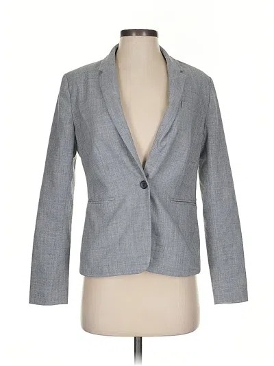 Pre-owned Banana Republic Factory Store Blazer Jacket In Gray